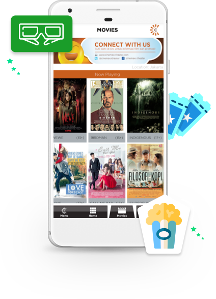 Cinemaxx movie ticket app