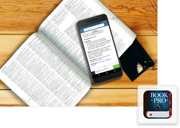 BookPro dictionary and mobile app