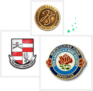 Custom batch logo images