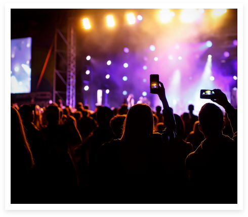 Live concert image